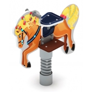 ЛОШАДКА 4 качалка на пружине ИО 22.01.13-02