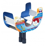 ПАРОХОДИК ДВУХМЕСТНЫЙ качалка на пружине ИО 23.17.01