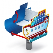 ПАРОХОДИК качалка на пружине ИО 22.17.01-01