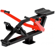 Тренажер уличный ГРЕБЛЯ (красный) СТ 008-11