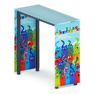 Пергола (Коты) МФ 77.06.01-06 /с поликарбонатом/