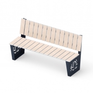 ЛОТОС скамья для детской площадки МФ 42.02.01-01