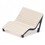 Шезлонг парковый (Светлый дуб) МФ 42.03.01-21