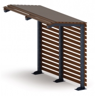 Пергола МФ 77.00.01 /с поликарбонатом/