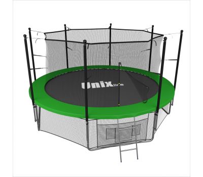 Батут UNIX line 12 ft inside (green), фото 1