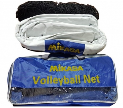 Сетка волейбольная Mikasa с тросом (03.210)