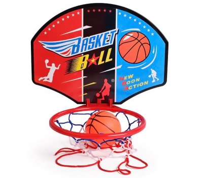 Набор для мини-баскетбола (щит, кольцо, мяч) (01.704), фото 1