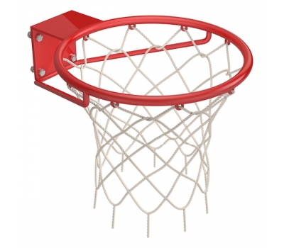 Кольцо баскетбольное № 7, массовое, D=450 мм c сеткой (01.300)