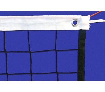 Сетка волейбольная, нить D=2,6 мм, стальной трос D=3 мм (03.207)