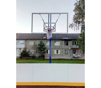 Стойка баскетбольная разборная, с креплением на анкера (01.119), фото 6