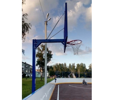 Стойка баскетбольная разборная, с креплением на анкера (01.119), фото 7