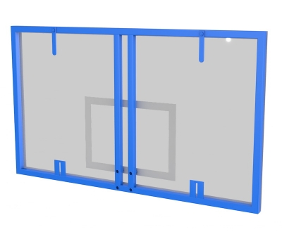 Щит баскетбольный профессиональный из поликарбоната (для ферм и стоек), фото 1