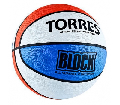 Мячи баскетбольный TORRES Block