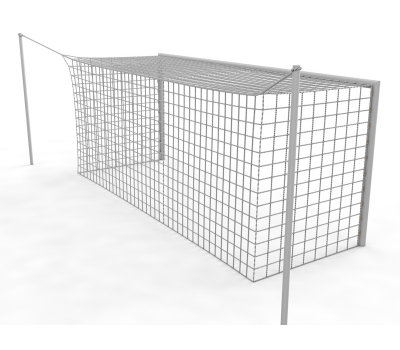 Ворота футбольные стационарные со стойками натяжения (5х2 м) (15.105), фото 1