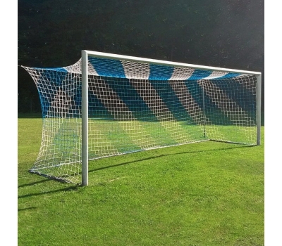 Сетка для футбольных ворот 7,5х2,5 м, нить D=5 мм, двухцветная (15.204.1)