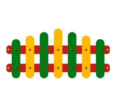 Ограждение детской площадки ZION Палитра (ОГД013)