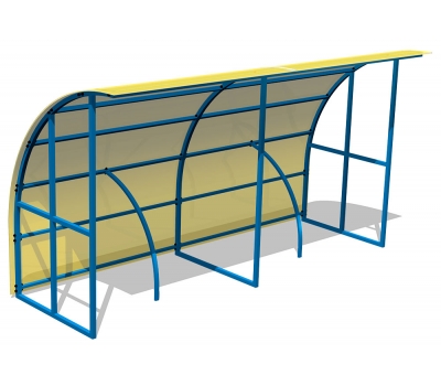 Навес для колясок ZION 4х1,5х2,2 м (ТН073)