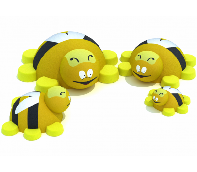 Резиновая 3D-фигура ZION Пчела (для парков и детских площадок), фото 1