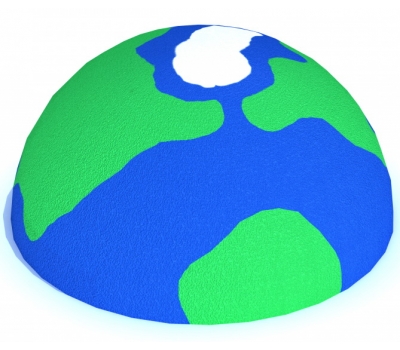 3D резиновая фигура ZION Планета (для парков и детских площадок)