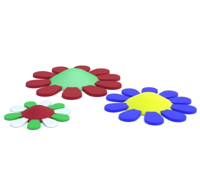 Резиновая 3D-фигура ZION Цветок (для парков и детских площадок), фото 1