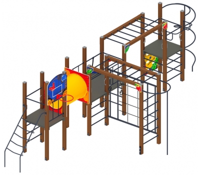 Детская площадка Спортивная серия СК 2.01.03-01.1