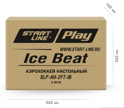 Аэрохоккей настольный START LINE Ice Beat 2 фута, фото 7