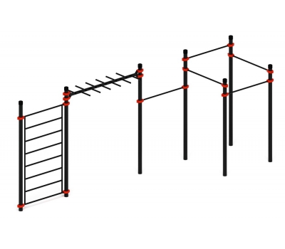 Уличный атлетический комплекс ВОРКАУТ 22 (89)