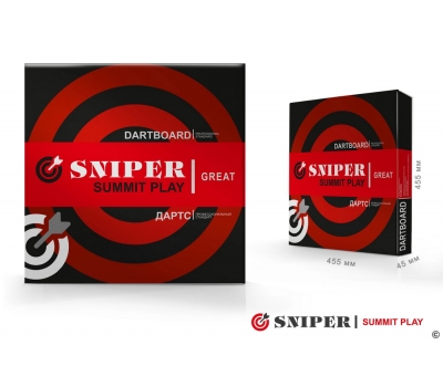 Комплект для игры в дартс SNIPER Summit Play Great, фото 6