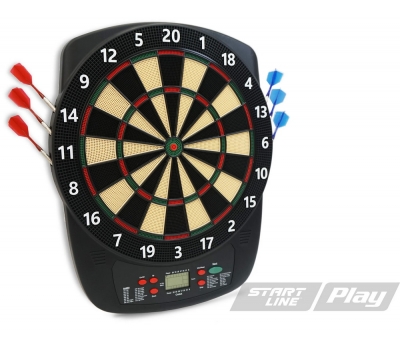 Комплект для игры в электронный дартс START LINE Electronic Dartboard, фото 1