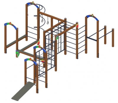 Детская площадка Спортивная серия СК 2.01.07-01