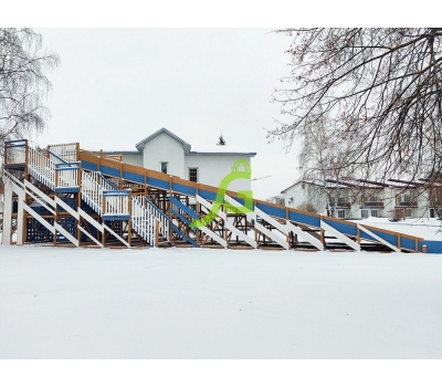 Зимняя горка IgraGrad Snow Fox, скат 18 м мод.2, фото 10