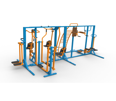 Комплекс с уличными тренажерами УТИ1 Air Gym YTR001, фото 4