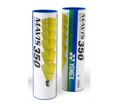 Воланы Yonex Mavis 350 Yellow-Middle, 6 шт. (02.407)