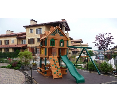 Детская деревянная игровая площадка СОЛНЕЧНЫЙ ЛУЧ, фото 3