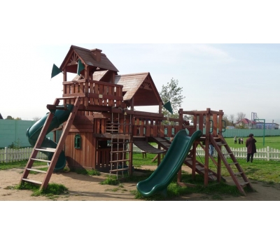 Детская деревянная игровая площадка ОХОТНИК ДЕЛЮКС, фото 5