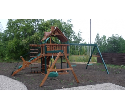 Детская деревянная игровая площадка ГУЛЛИВЕР, фото 6