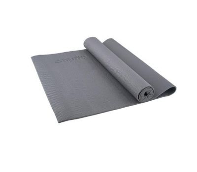 Коврик для йоги STARFIT FM-101 PVC 173x61x1,0 см, серый 1/10, фото 1
