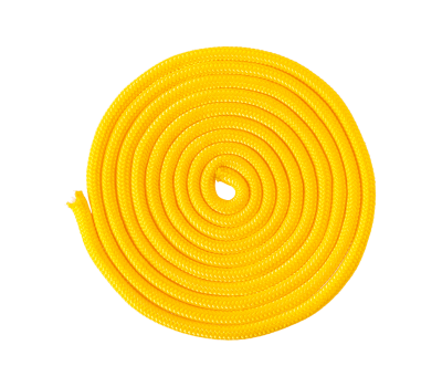 Скакалка для художественной гимнастики RGJ-104, 3м, жёлтый, фото 2