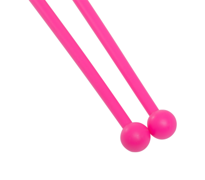 Булавы для художественной гимнастики У714, 35 см, розовые, фото 3