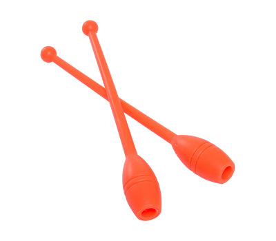 Булавы для художественной гимнастики У717 45см, (оранжевые), фото 1