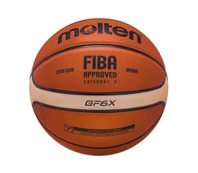 Мяч баскетбольный BGF6X №6, FIBA approved, фото 1