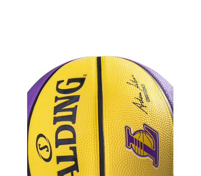Мяч баскетбольный Team Lakers №7 83-510Z, фото 4