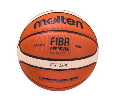 Мяч баскетбольный BGF5X №5, FIBA аpproved, фото 1