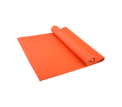 Коврик для йоги STARFIT FM-101 PVC 173x61x0,4 см, оранжевый 1/20, фото 1