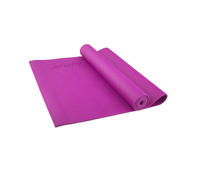 Коврик для йоги STARFIT FM-101 PVC 173x61x0,6 см, фиолетовый 1/16, фото 1