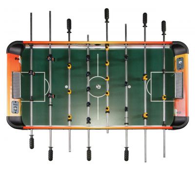 Настольный футбол (кикер) Amsterdam 4 ф (120 х 61 х 84 см, оранжево-черный), фото 5