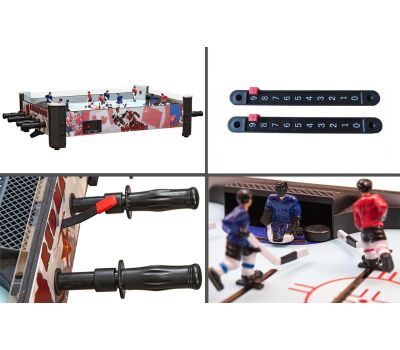Настольный хоккей Red Machine с механическими счетами (71.7 x 51.4 x 21 см, цветной), фото 5