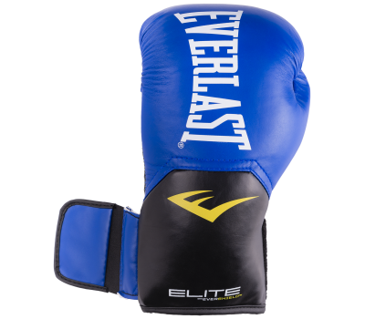 Перчатки боксерские Elite ProStyle P00001242-10, 10oz, к/з, синий, фото 4