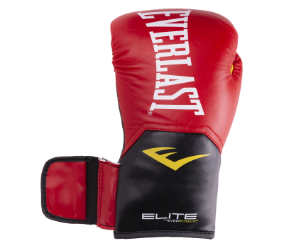 Перчатки боксерские Elite ProStyle P00001243-10, 10oz, кожзам, красный, фото 4