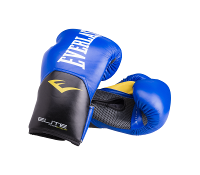 Перчатки боксерские Elite ProStyle P00001242-10, 10oz, к/з, синий, фото 1